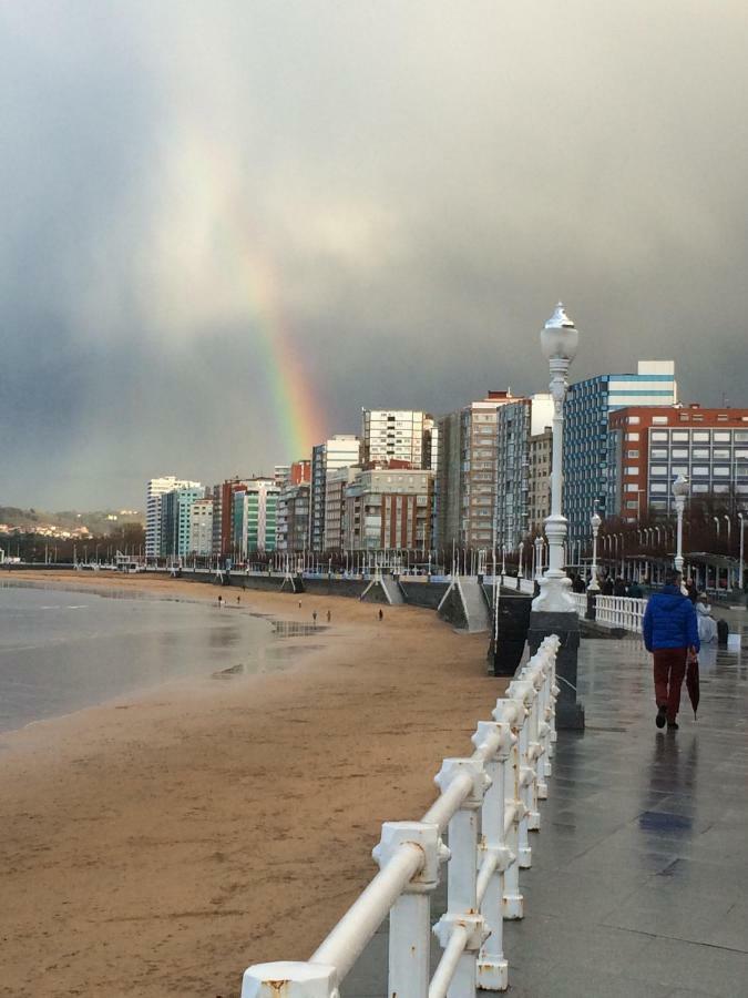 Vivienda En Gijon Frente Al Mar Villa Kültér fotó